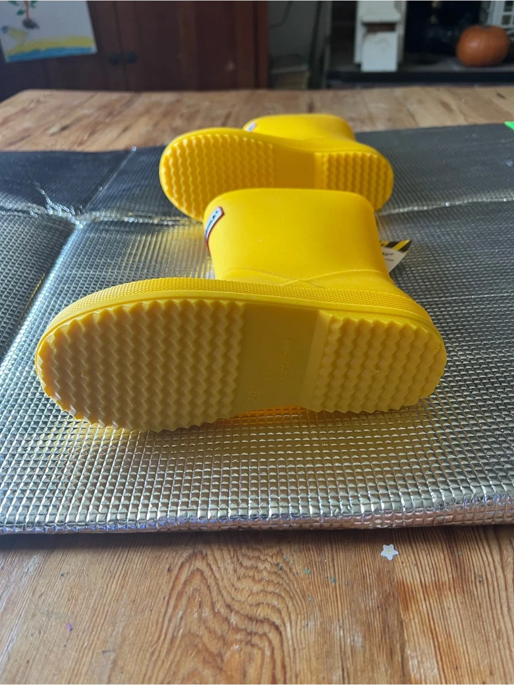 Kids Yellow Rain Boots Ei 29 us 11.5 /12